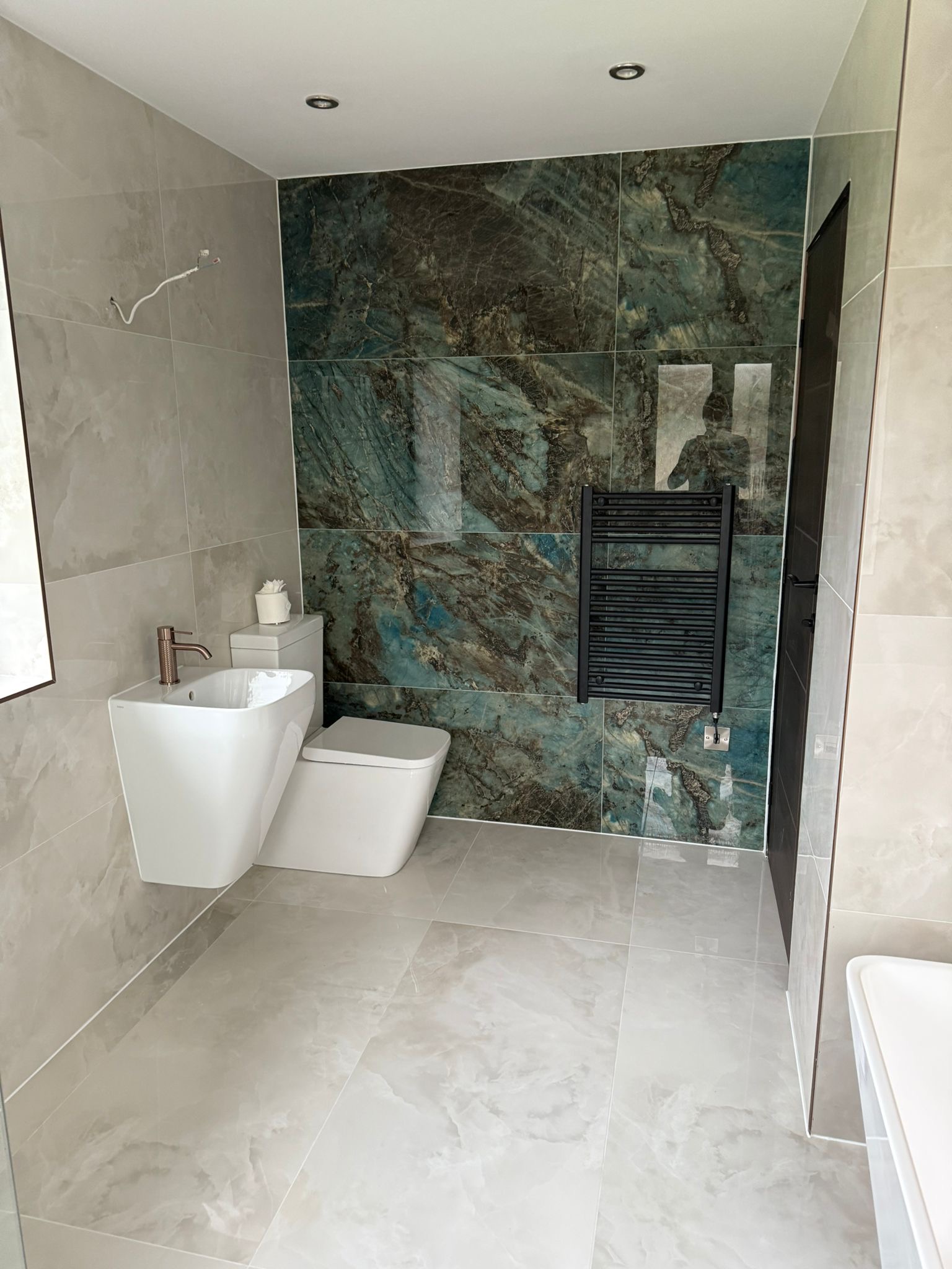 High-End Shower Installation