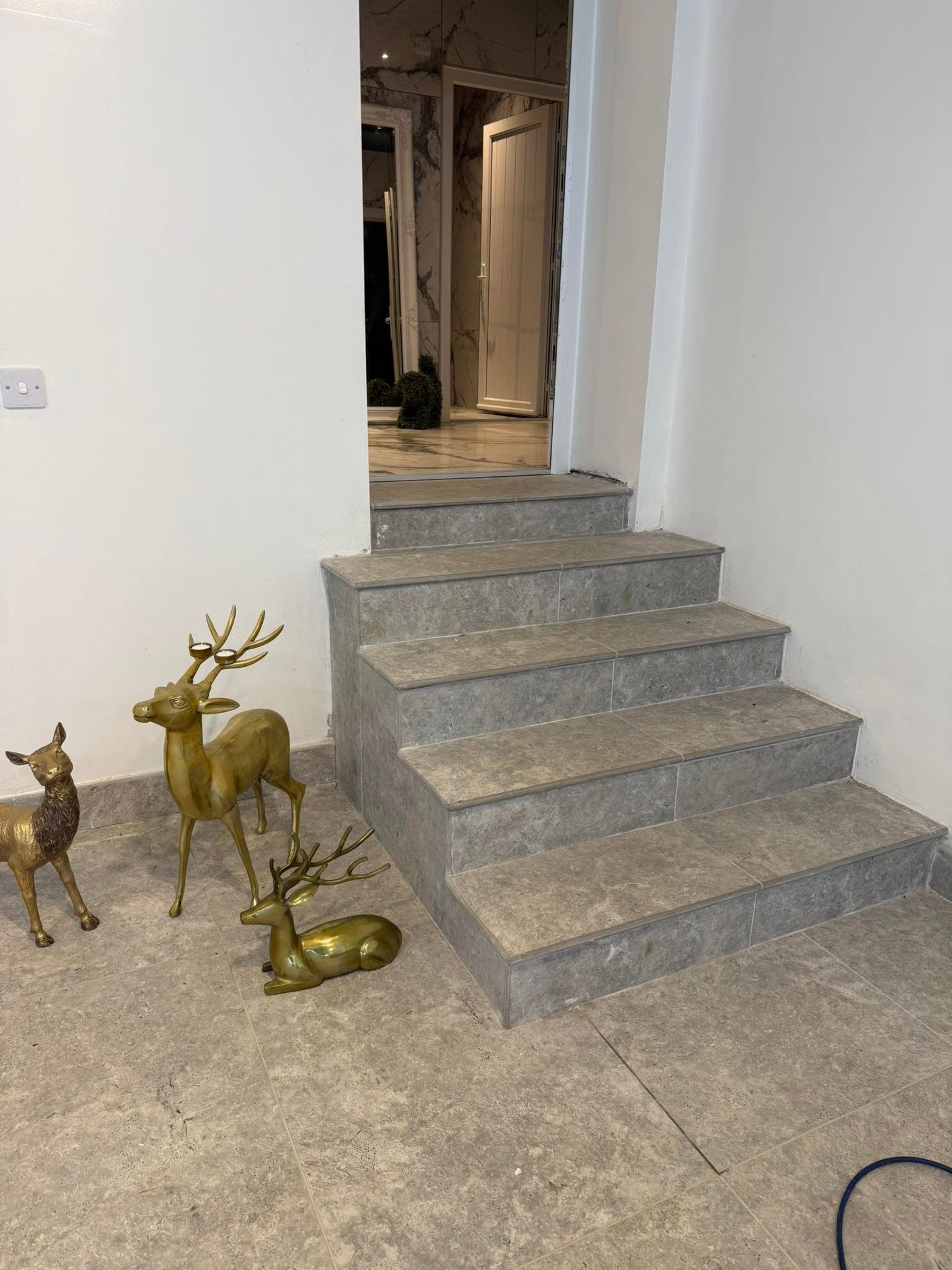 Porcelain Tiling Steps