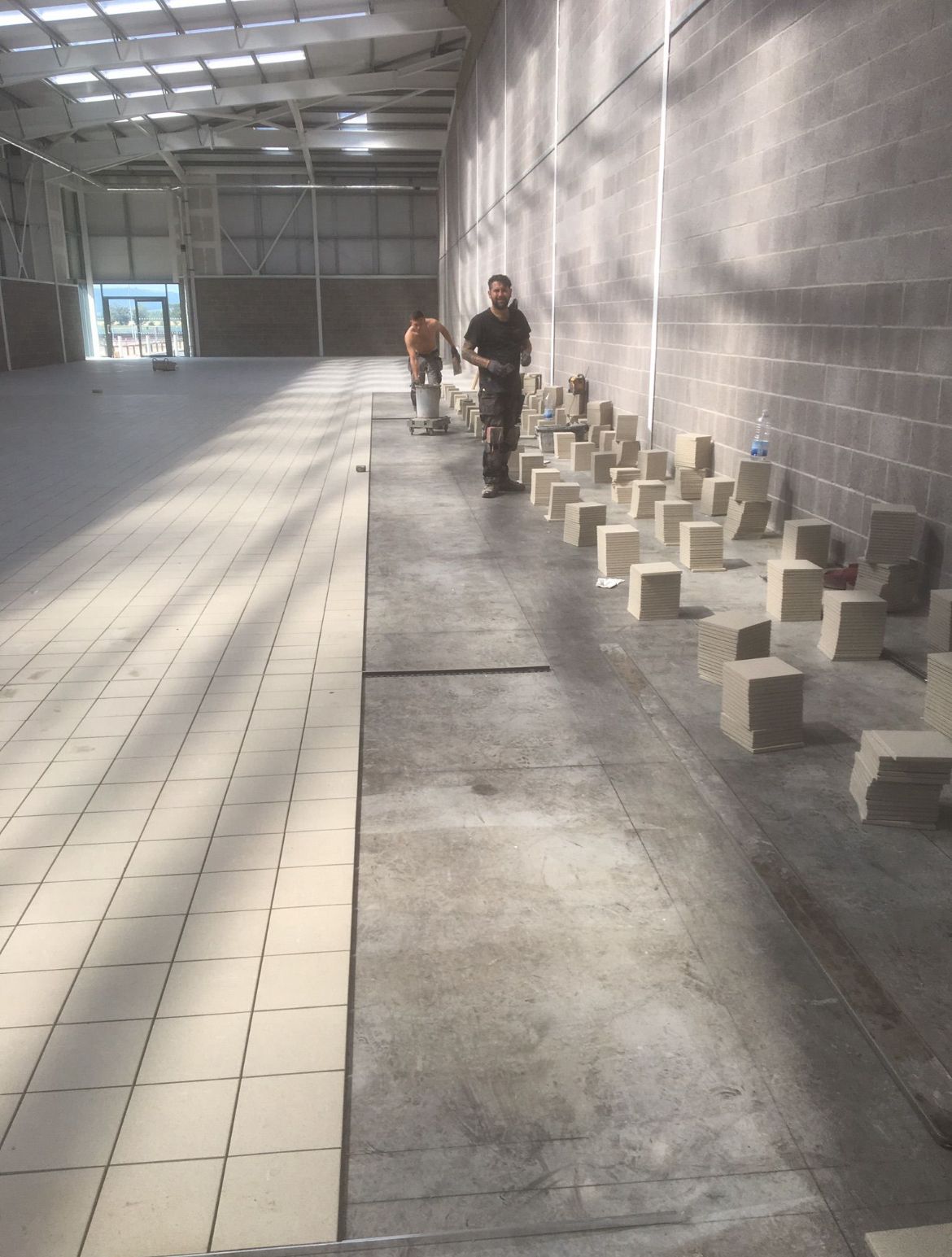 Commercial Floor Tiling